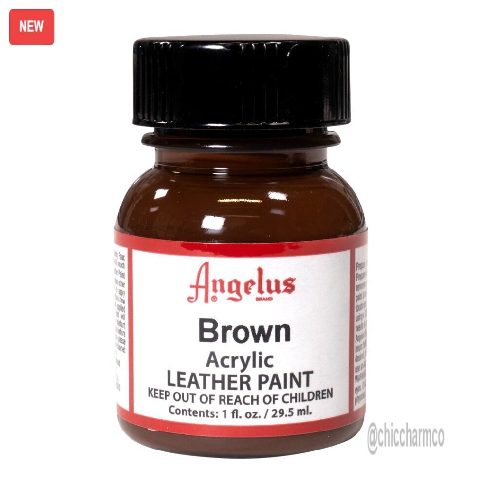 Acrylic Leather Paint Flexible Quick Drying Customize Shoes Bags Jackets